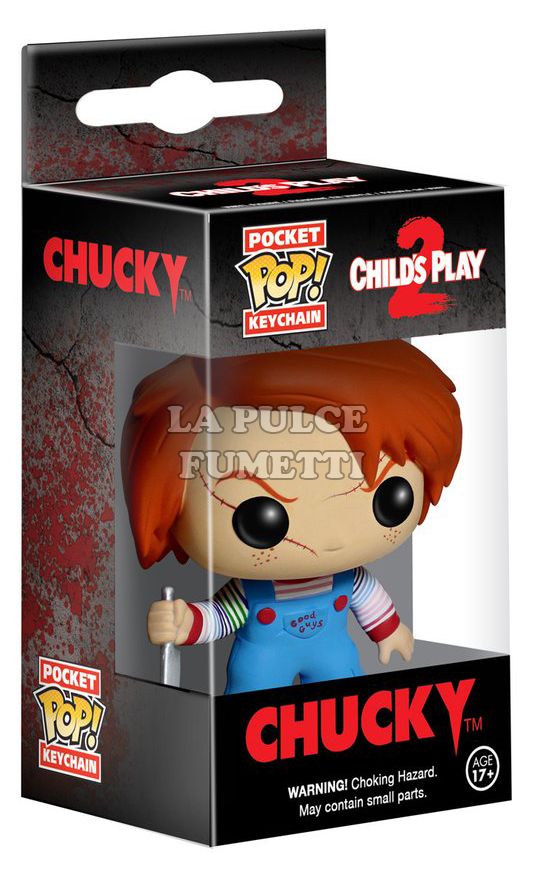 CHILD'S PLAY 2: CHUCKY - POP FUNKO POCKET KEYCHAN 4 CM